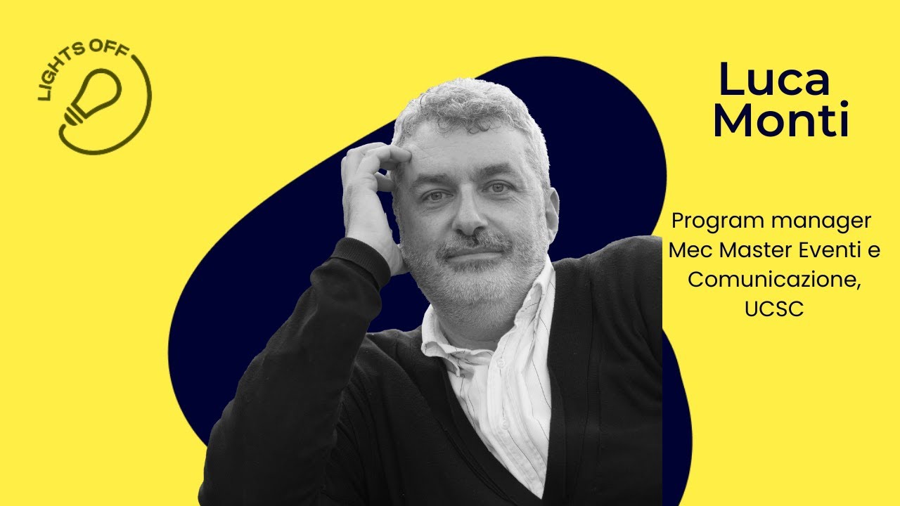 Luca MONTI: dove c’è COMUNITÀ, c’è CAMBIAMENTO