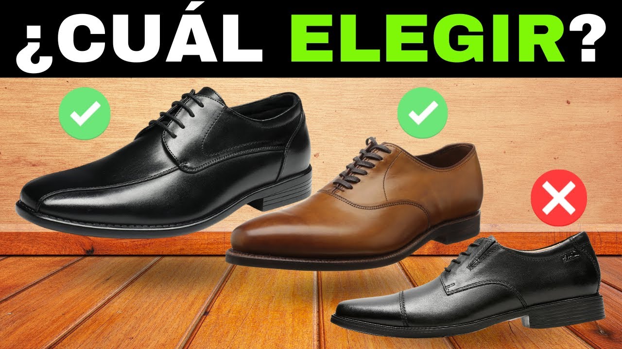 ✅ 9 Mejores Zapatos Cl&aacute;sicos de Vestir para Hombre [2026] 👞 [Calidad/Precio] Trabajo Traje / Skinny