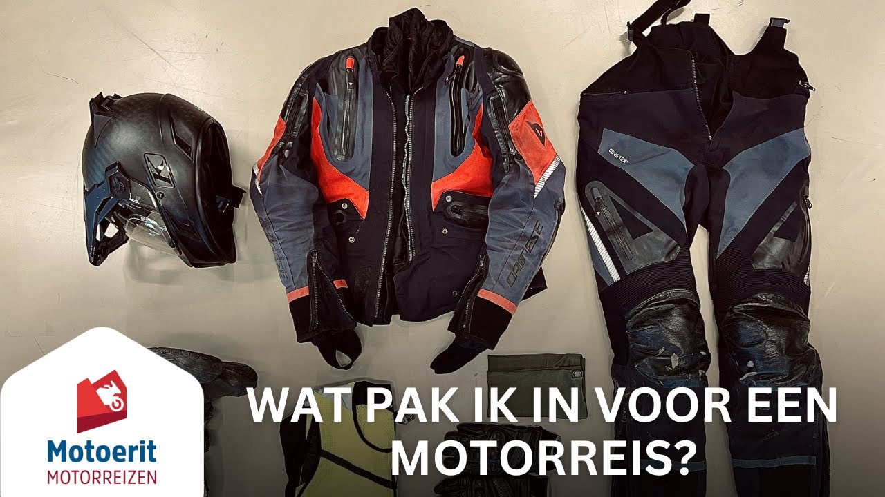 Wat pak ik in voor een motorreis? - Motoerit Masterclass 'Motortas inpakken'