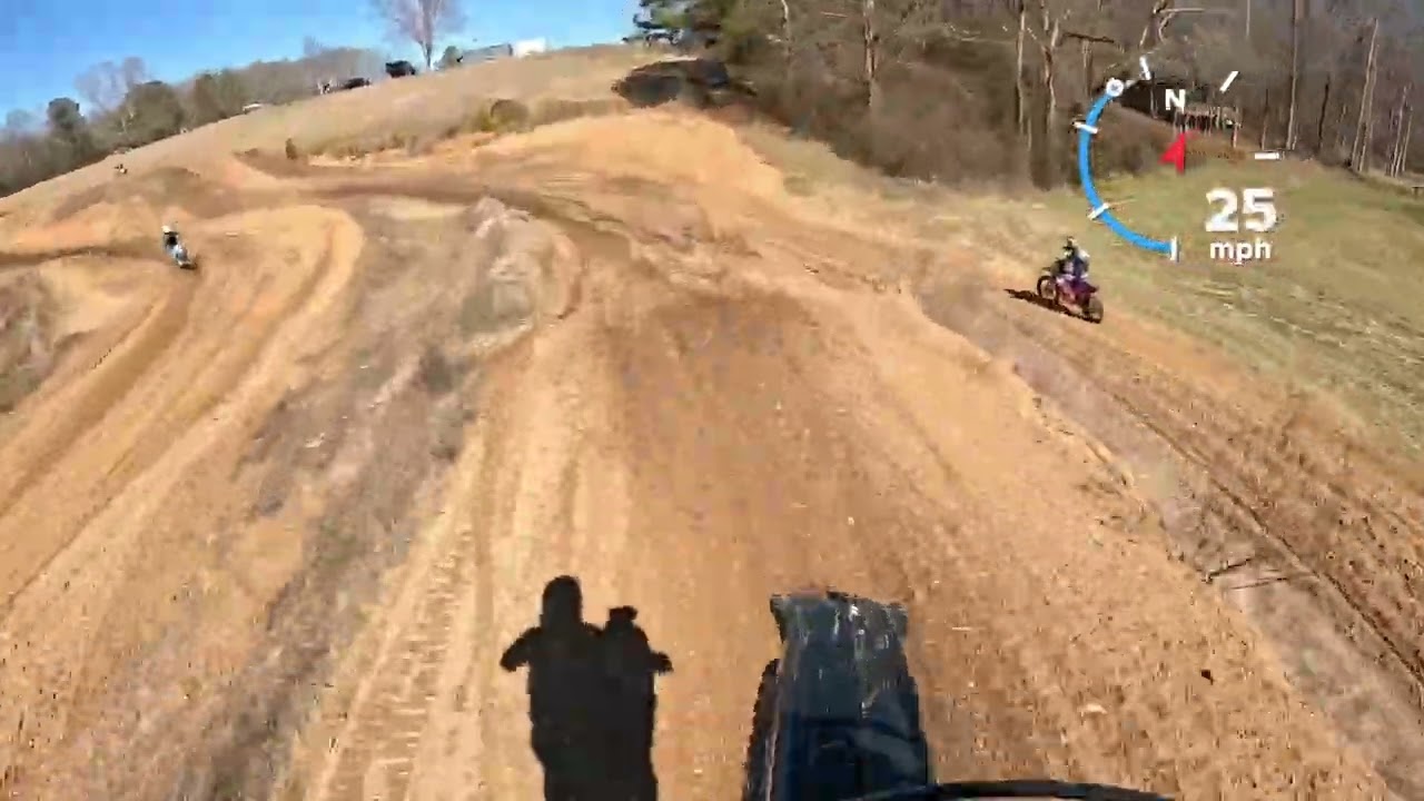 chasing @dawsonelliott401  around talking rock arena 