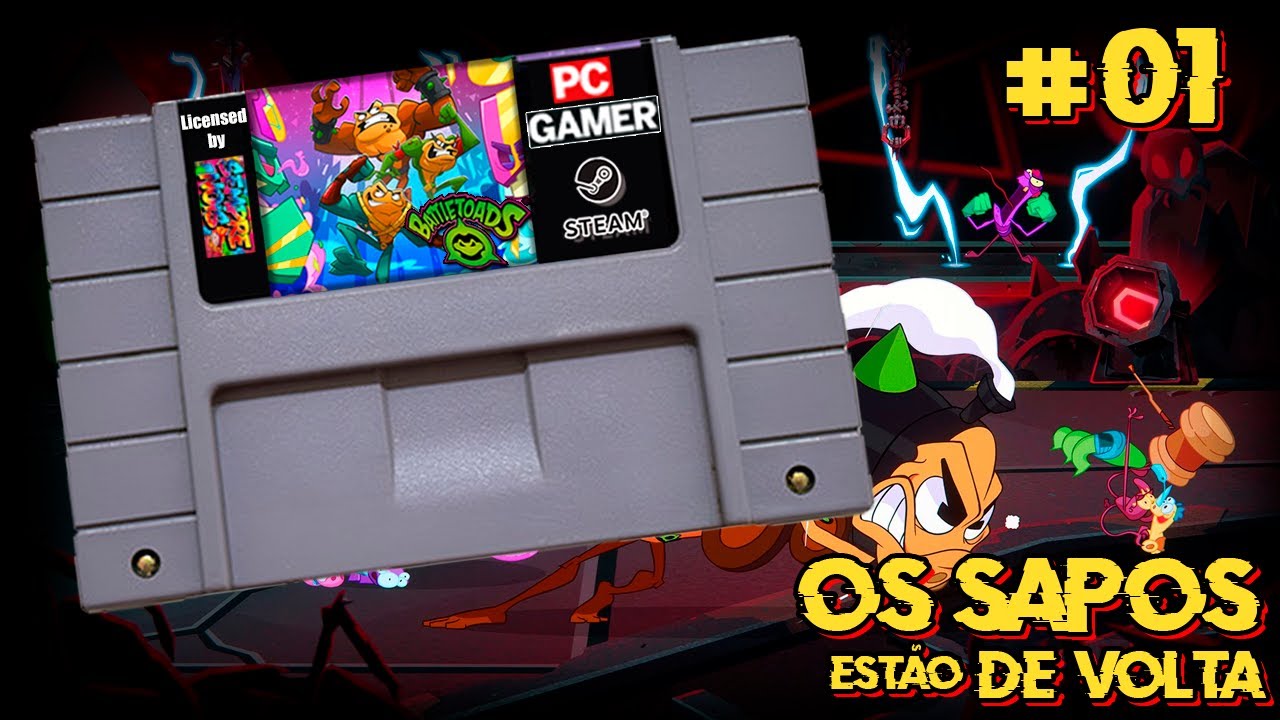 Battletoads #01 Os Sapos mais Famosos do Mundo!!