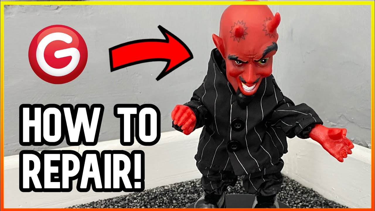 Gemmy Grave Raver Devil Full Restoration!