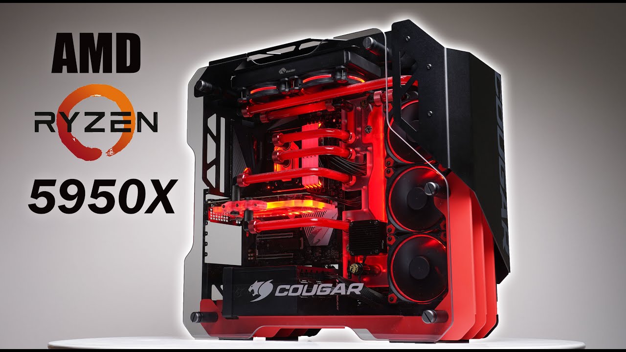 Probably your Dream Combo - Ryzen 5950x & 3080 featuring Cougar Blazer Open Case PC