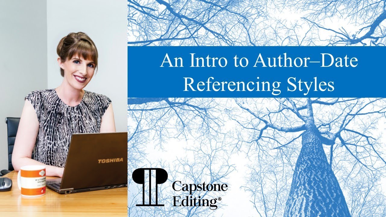 Intro to using an author–date reference style