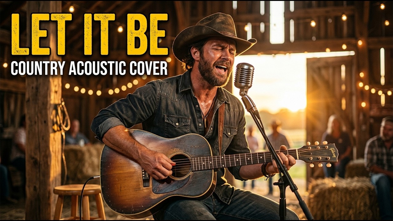Let It Be – The Beatles | Emotional Country Acoustic Cover
