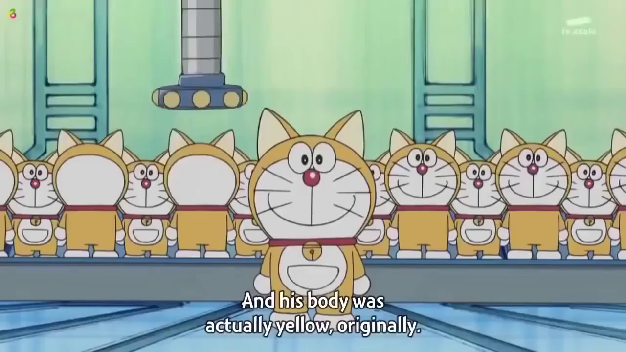 ドラえもんの体が青くなった理由[The reason why Doraemon turned blue]