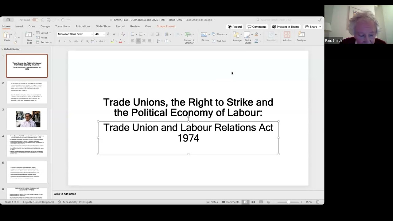 Labour in Government: What Has It Ever Done for Employment Relations?