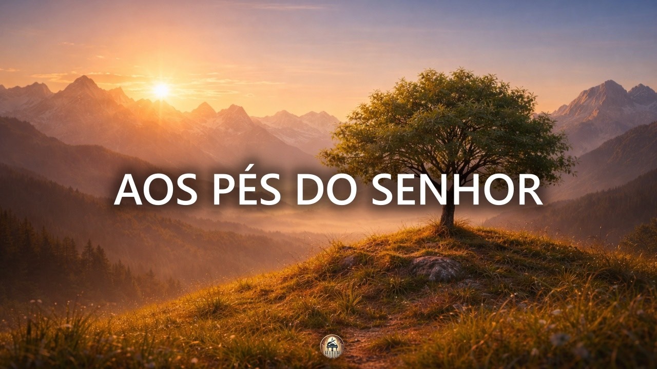 Fundo musical para oração, Pregação, Reflexão e leitura bíblica | Aos Pés do Senhor