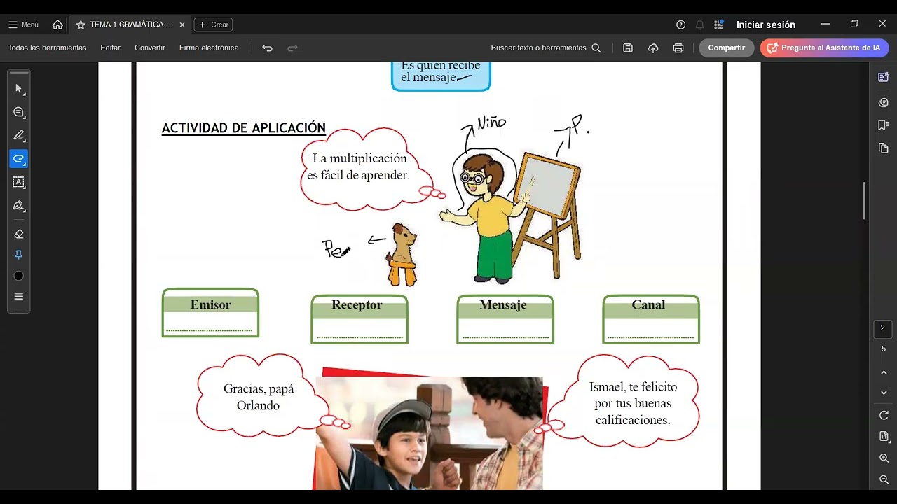 TEMA 1 GRAMÁTICA PRIM I