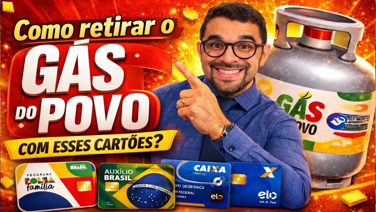 GÁS DO POVO LIBERADO MARÇO! QUAL O CARTÃO DO BOLSA FAMÍLIA E DA CAIXA PARA RETIRAR O BOTIJÃO DE GÁS?