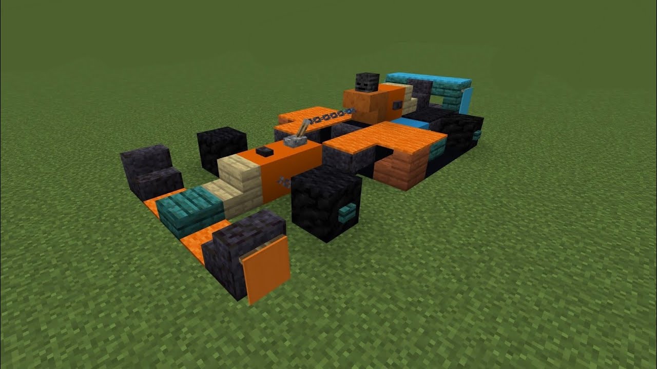 Minecraft | 2022 F1 Car [McLaren MCL36] Tutorial
