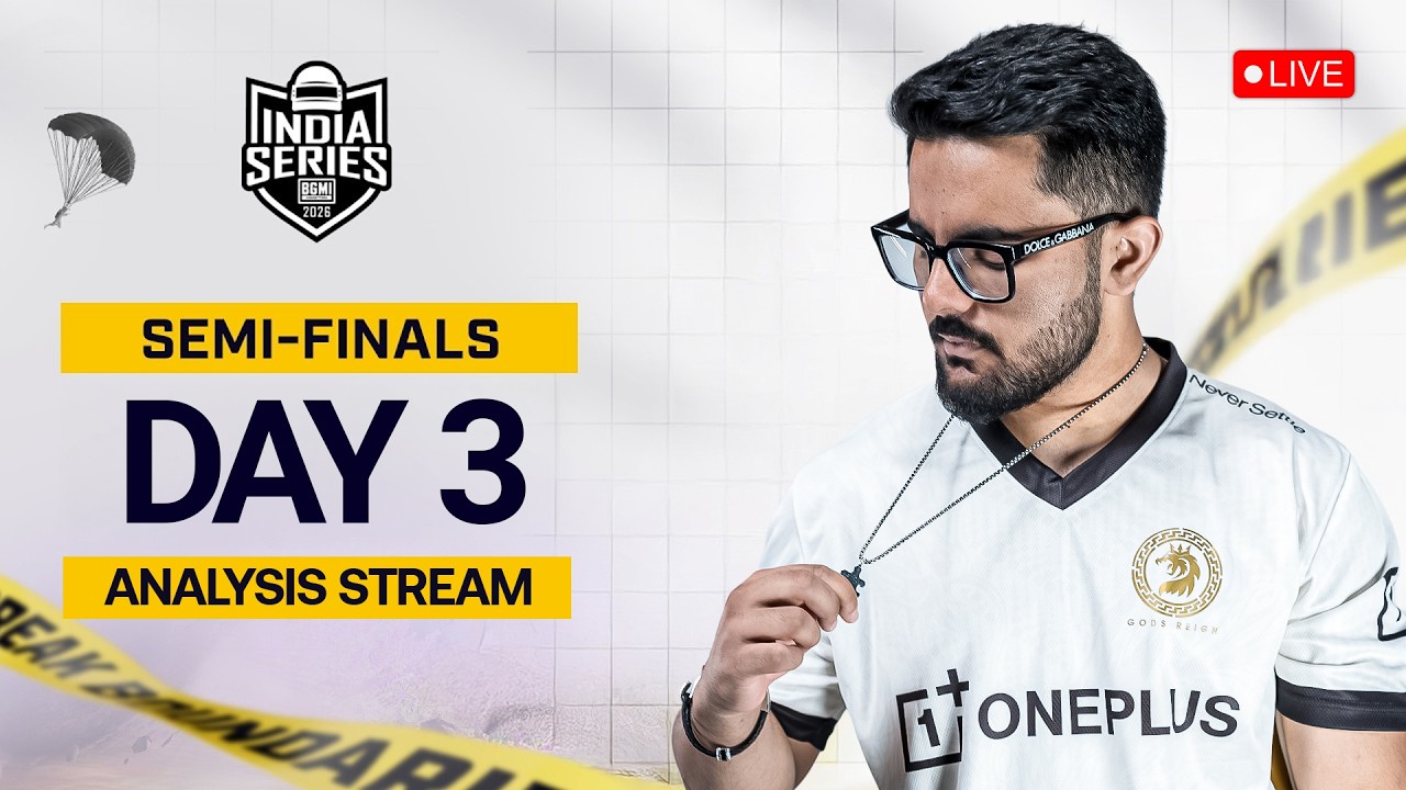 Analysis Stream | BGIS SEMI FINALS DAY 3 | LIVE WITH GDR DESTRO