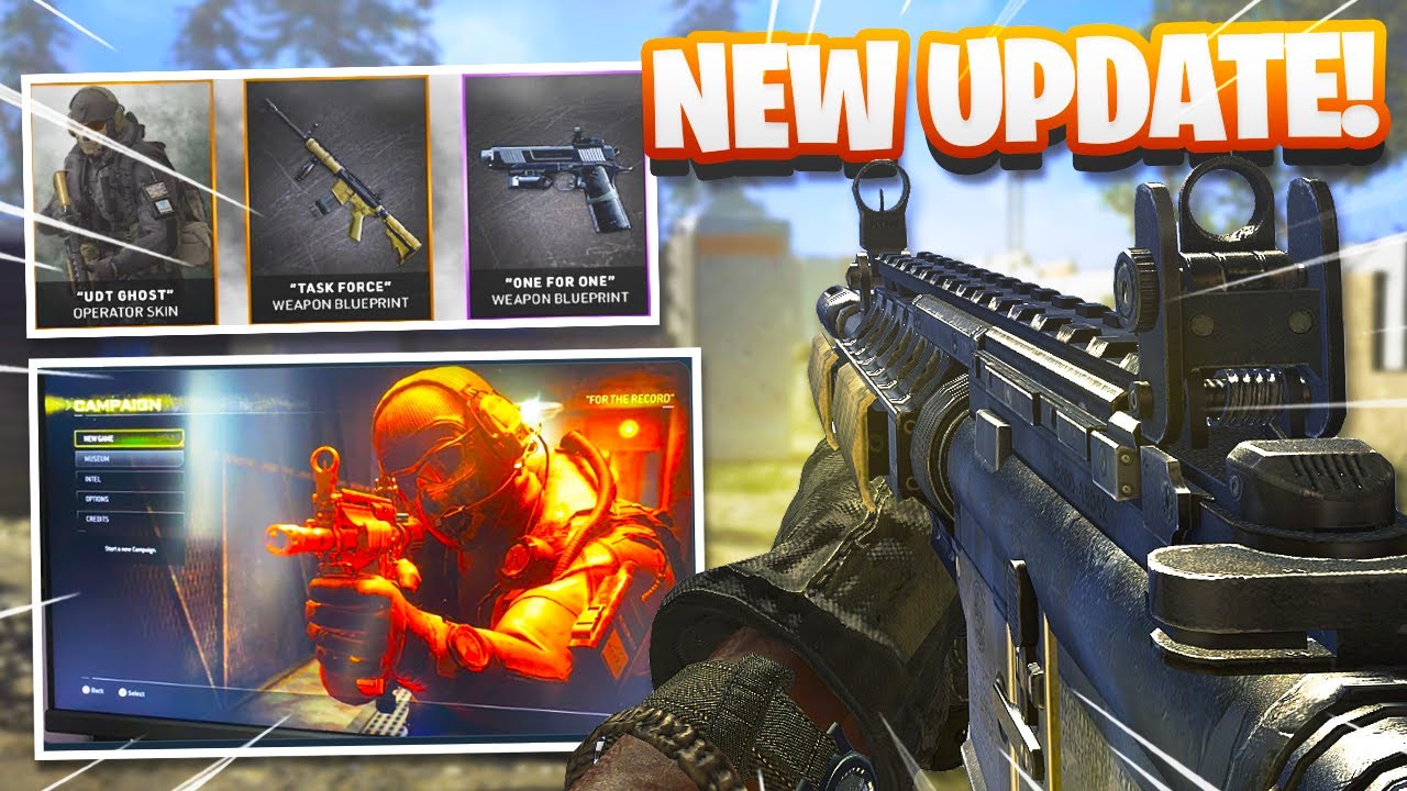 NEW MODERN WARFARE UPDATE! - MW2 WEAPON BUNDLE, MW2 REMASTERED + NEW GHOST BUNDLE! (1.19 Update MW)