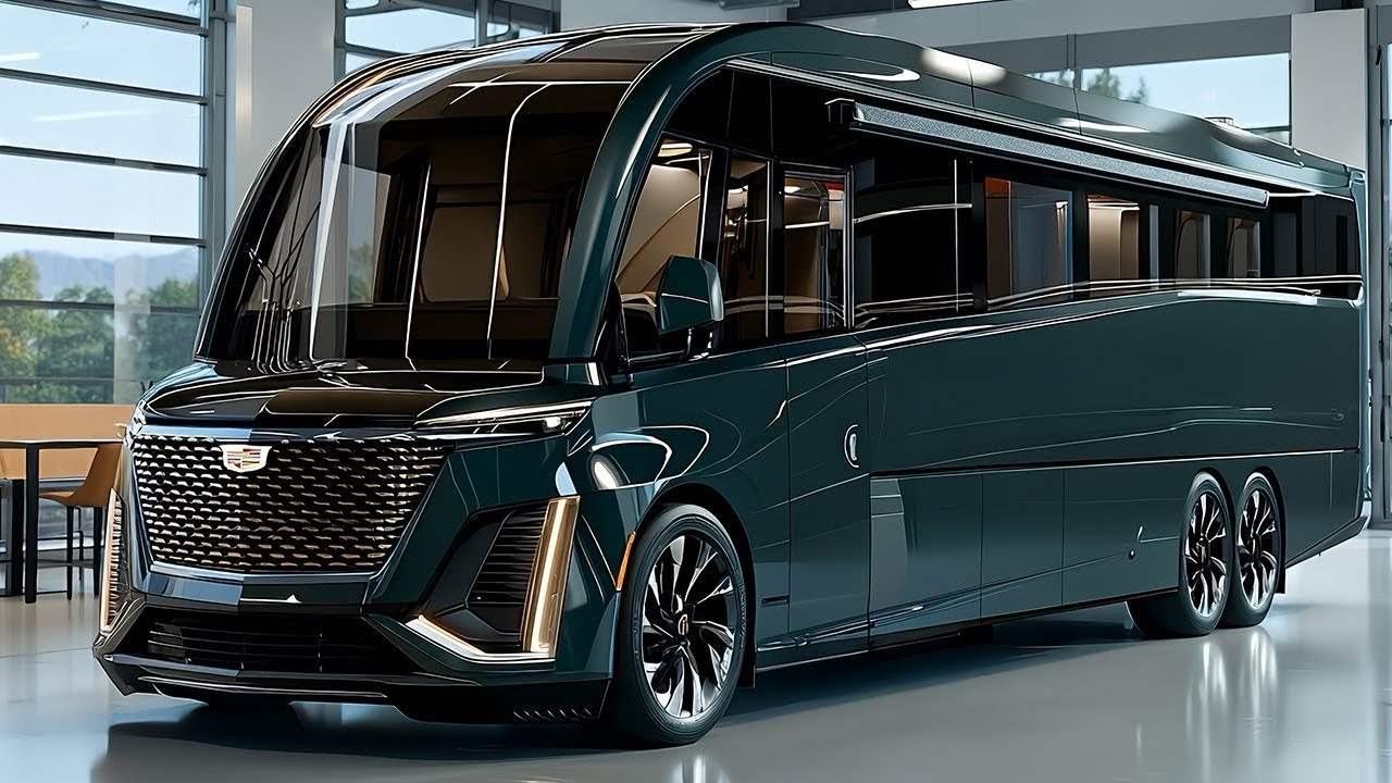 Этот кемпер Cadillac создает ощущение пятизвездочного отеля на колесах.