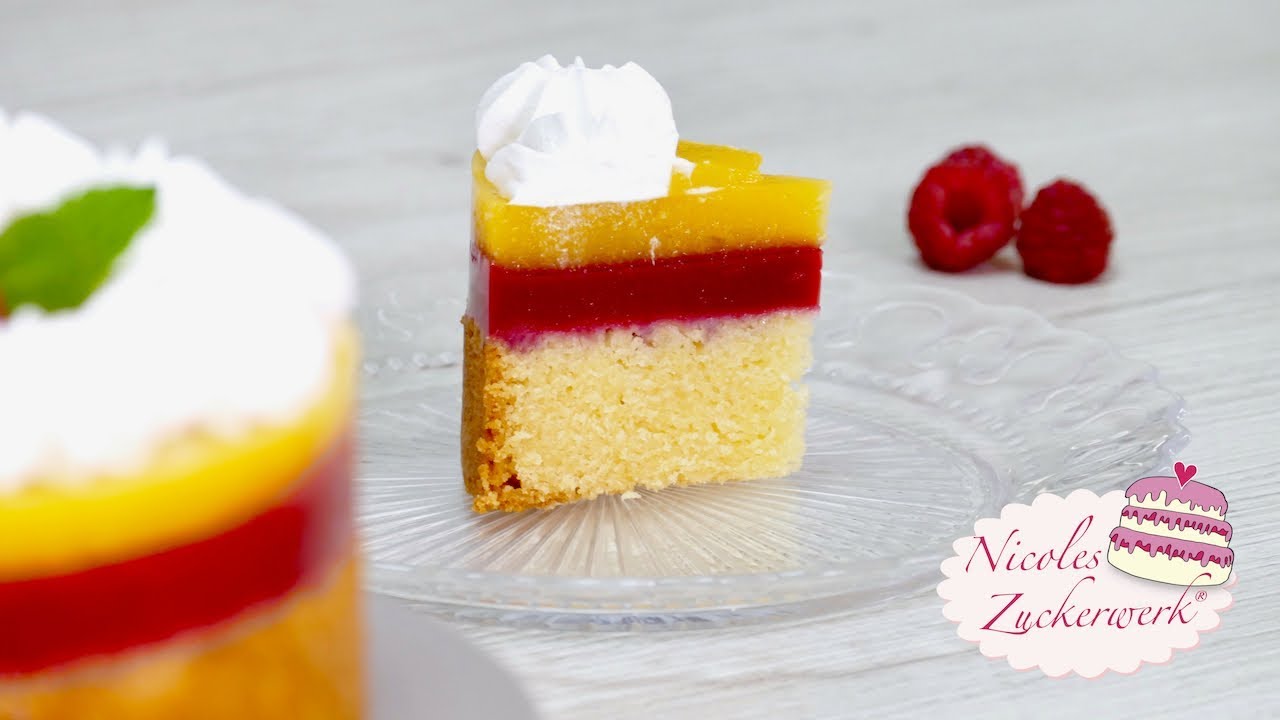🌱 VEGAN backen I FRUCHTTORTE ohne Gelatine I ich backe mit Zuschauern I Nicoles Zuckerwerk