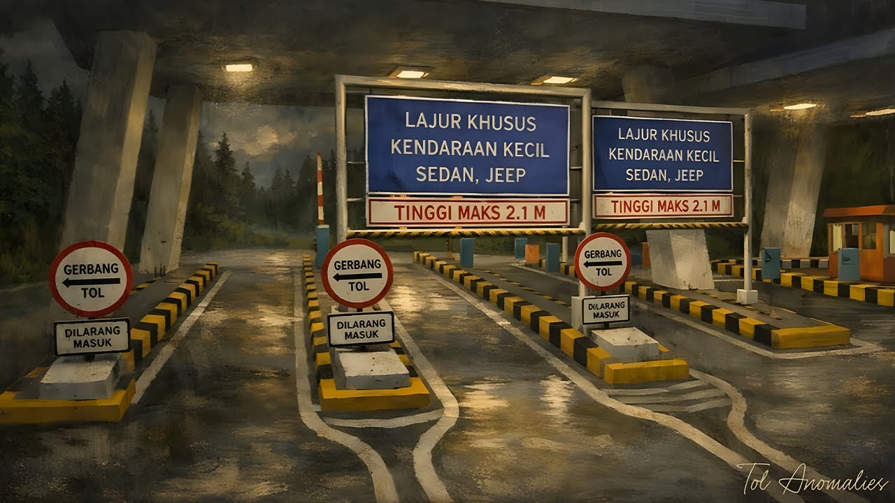 Ada tol yang menyeramkan... Tol Anomalies