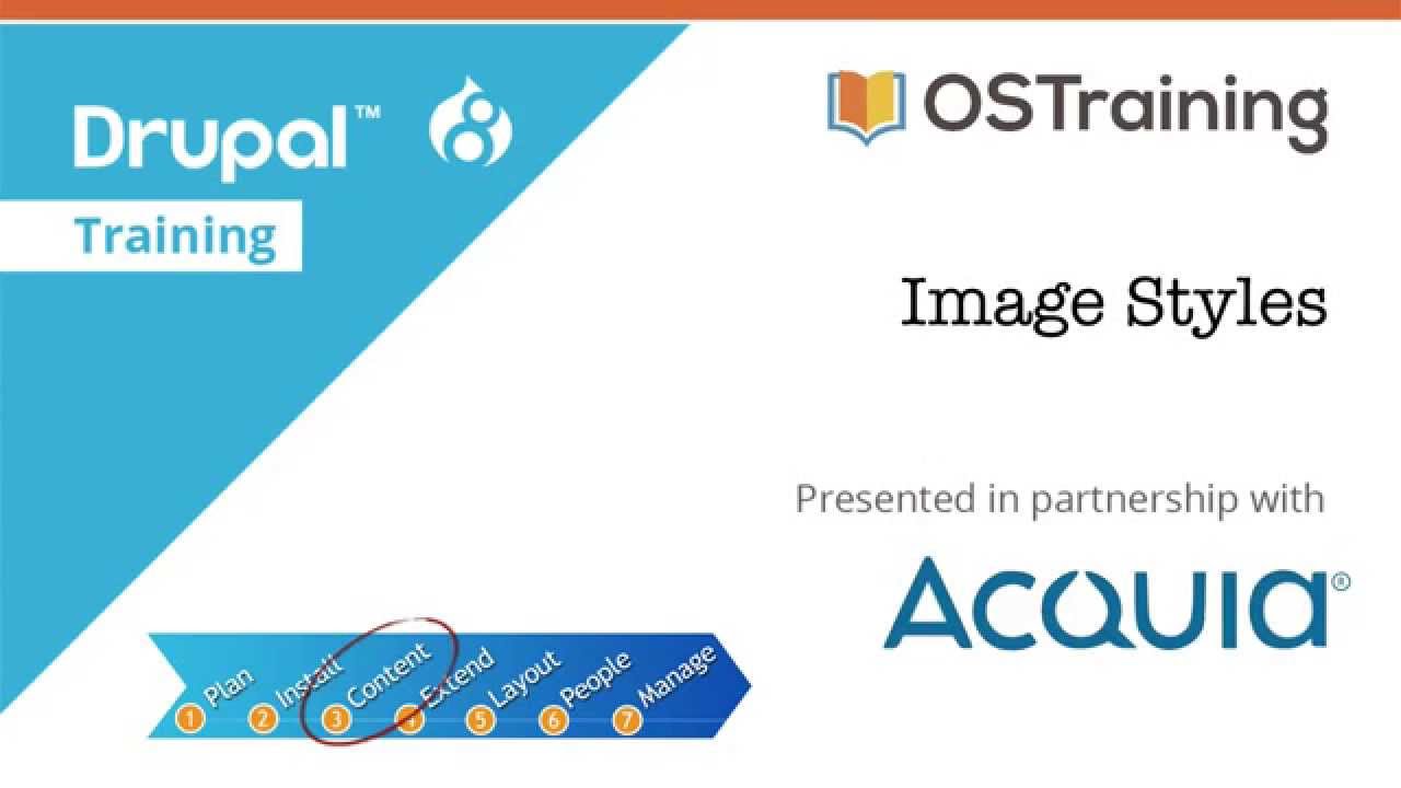 Drupal 8 Beginner, Lesson 41: Image Styles