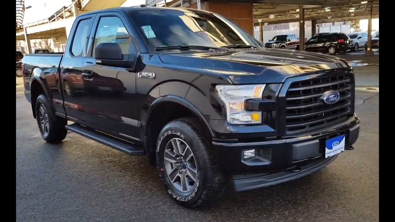 2017 Black Ford F-150 4x4 SuperCab XLT Sport Review | Prince George Motors