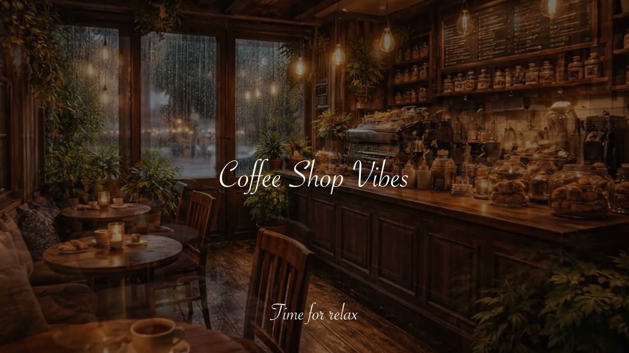 Cozy Coffee Shop Vibes Playlist | Instrumental Music for Studying, Relaxing and Work