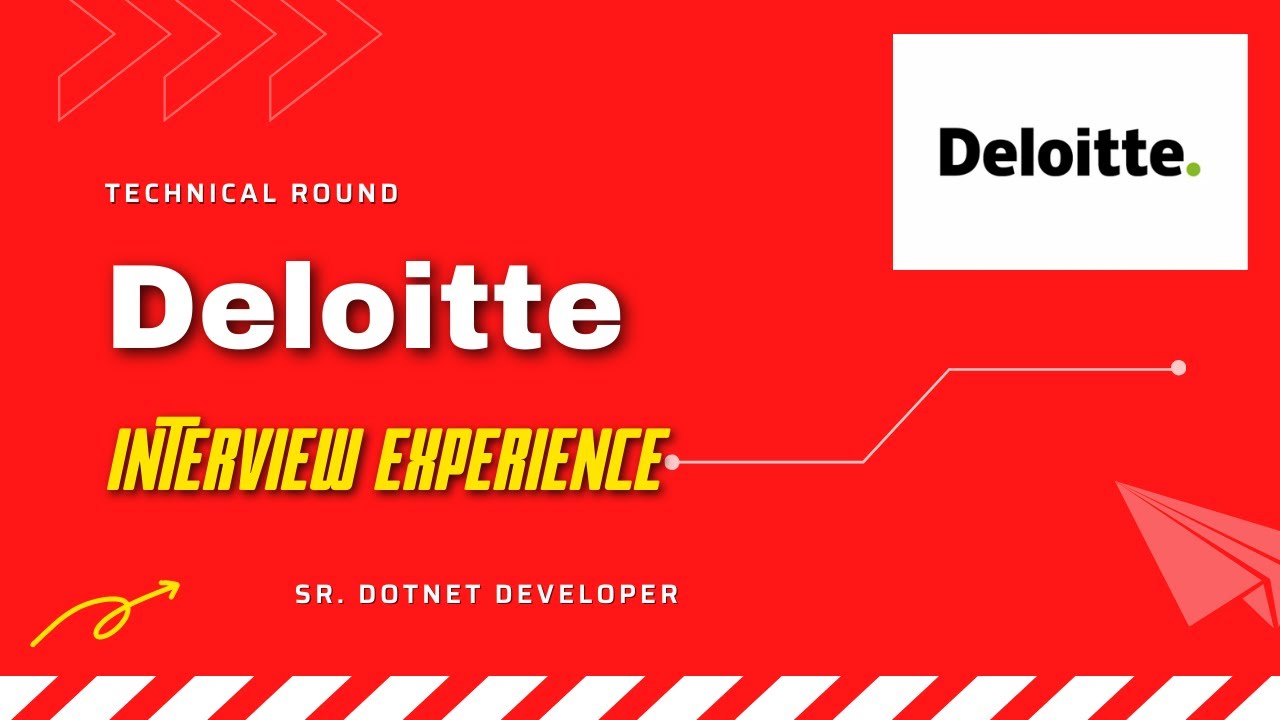 #4 Deloitte Interview Experience | Dot Net Developer Interview | Software Engineer | 5 yrs Exps