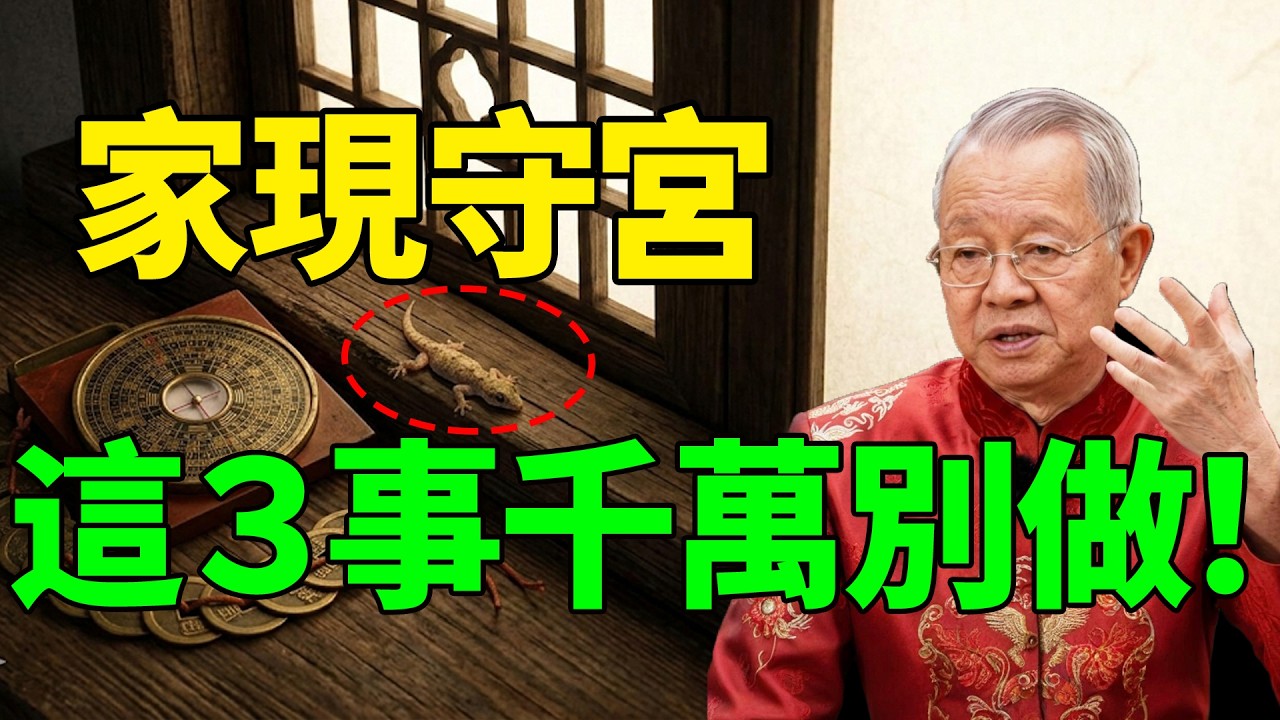 遇到壁虎千萬別做這3件事！老祖宗留下的風水大忌，現在看還不晚!#易經智慧 #曾仕強 #人生感悟 #人生智慧 #因果 #国学 #国学智慧 #国学经典 #居家風水 #風水禁忌 #國學 #國學智慧
