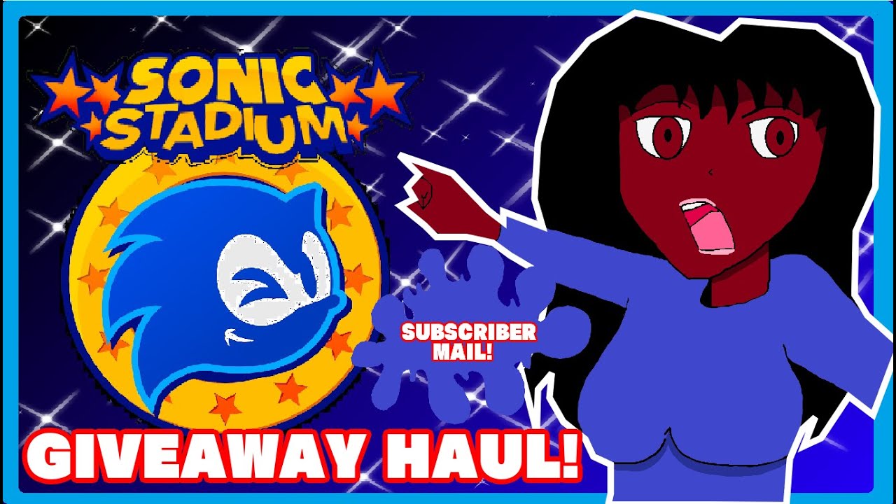 SUBSCRIBER MAIL #1: Sonic Stadium Giveaway Goodies!
