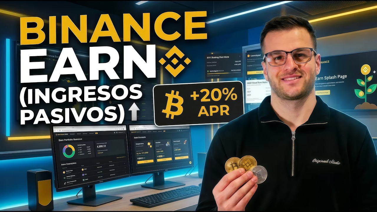 🤑 &iquest;Qu&eacute; es BINANCE EARN y c&oacute;mo funciona? - Generar Ingresos Pasivos con Binance 2026