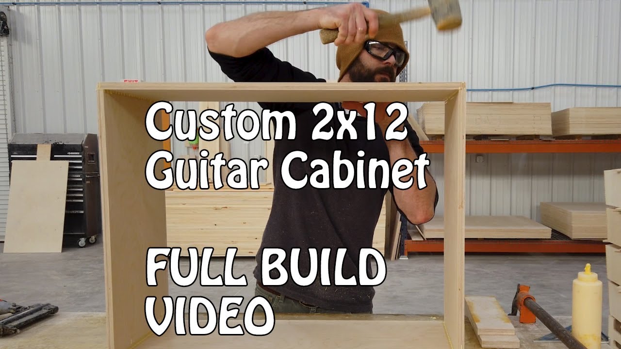 BUILD VIDEO!  Custom 2x12 Guitar Cabinet from Mojotone! British Bluesbreaker