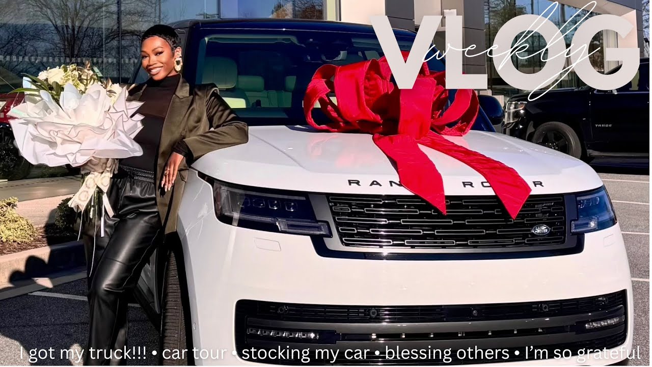 I GOT MY DREAM CAR! | God is good! Car tour,  Car Essentials and Blessing Others | weekly vlog