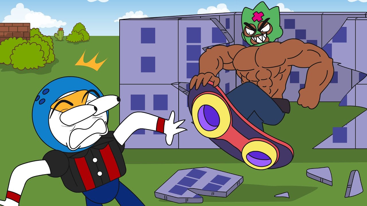 Brawl Stars Animation OLLIE vs STRIKE МИПЛ SKIN