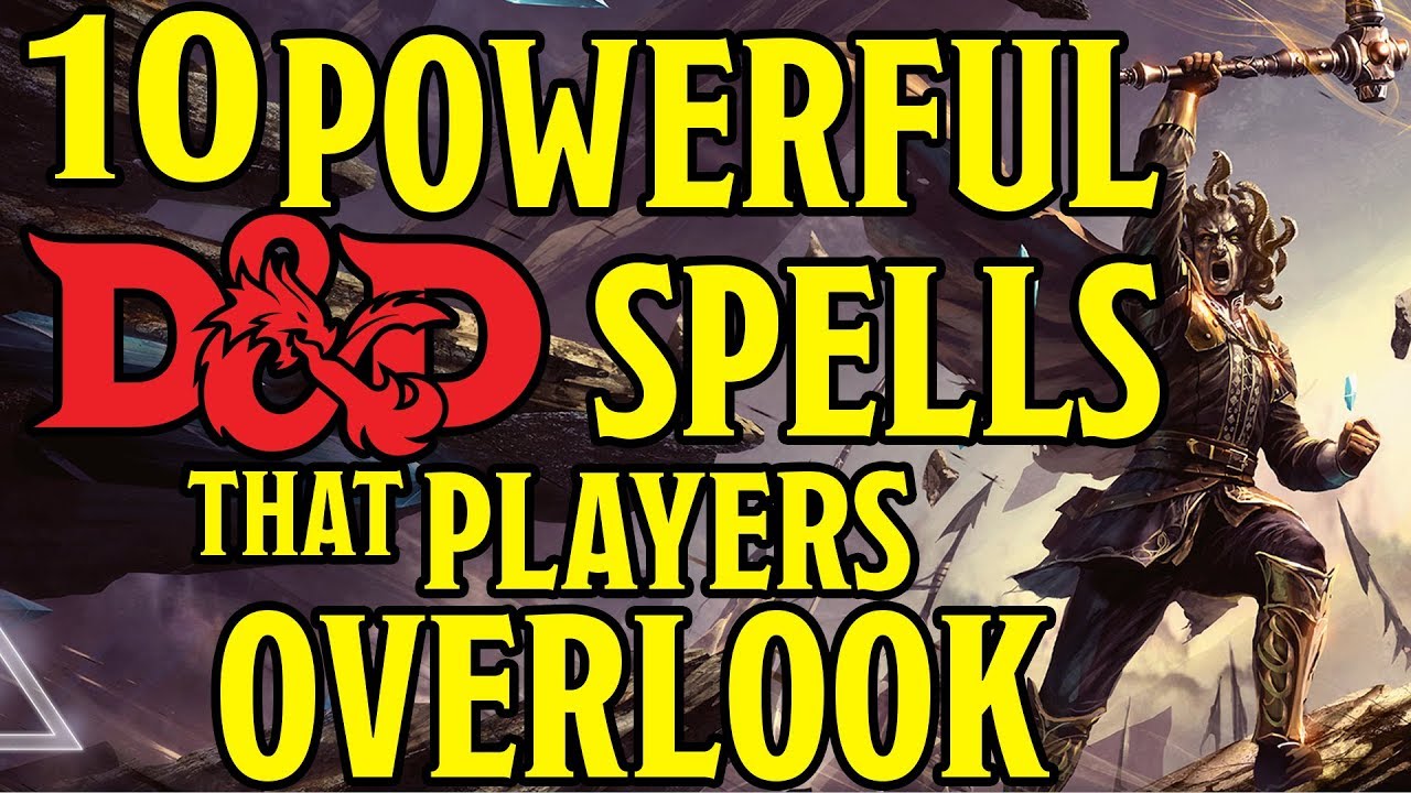 Most Underrated Spells in Dungeons and Dragons 5th Edition