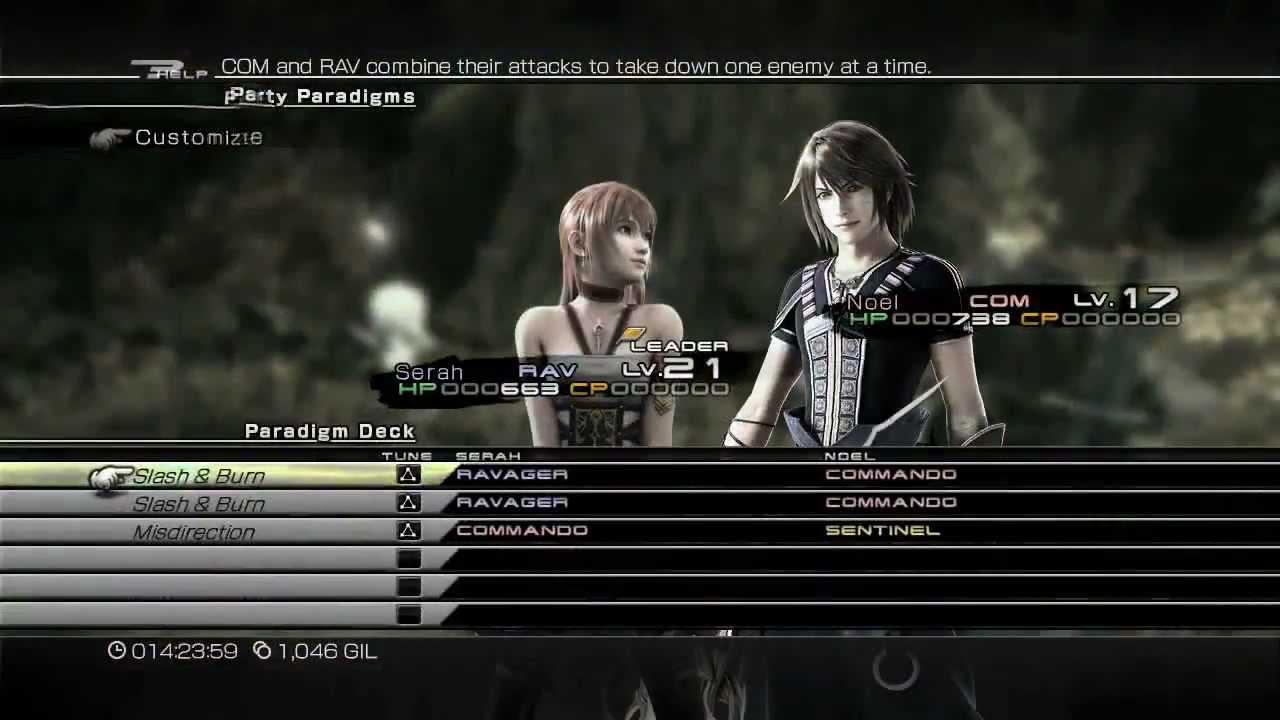 FINAL FANTASY&reg; XIII-2 Enhanced Battle System (Gameplay Video)