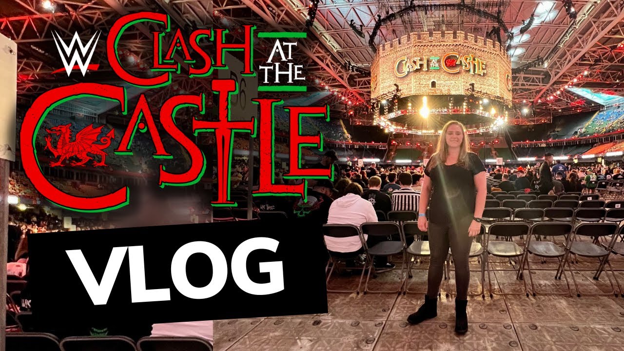 WWE VLOG - CLASH AT THE CASTLE