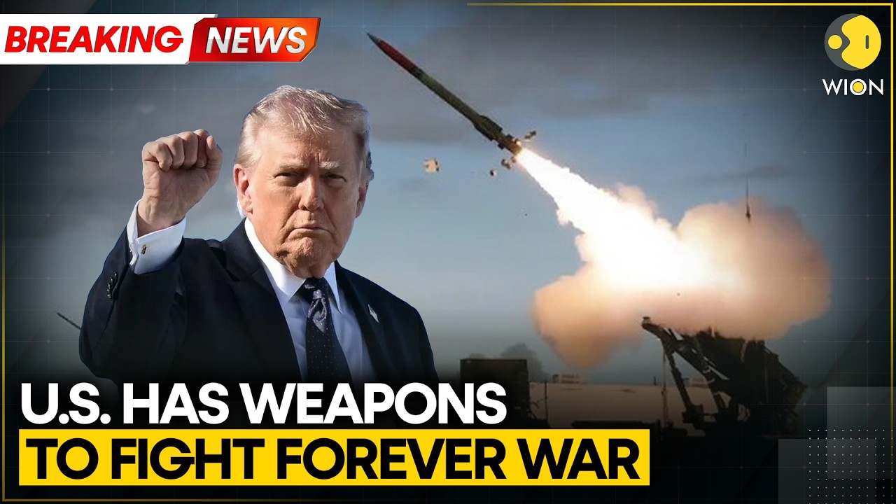 US‑Iran War: Trump Says US Can Fight ‘Forever War,’ Admits Gaps In High-End Weapon Stocks | WION