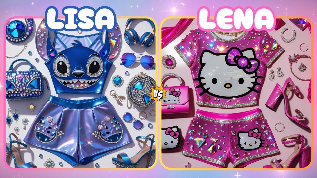 Lisa or Lena 😍CUTEST CHOICES💗#cute #fypシ゚ #lena #lisa #bedroom #trending #lisaorlena #viralvideo