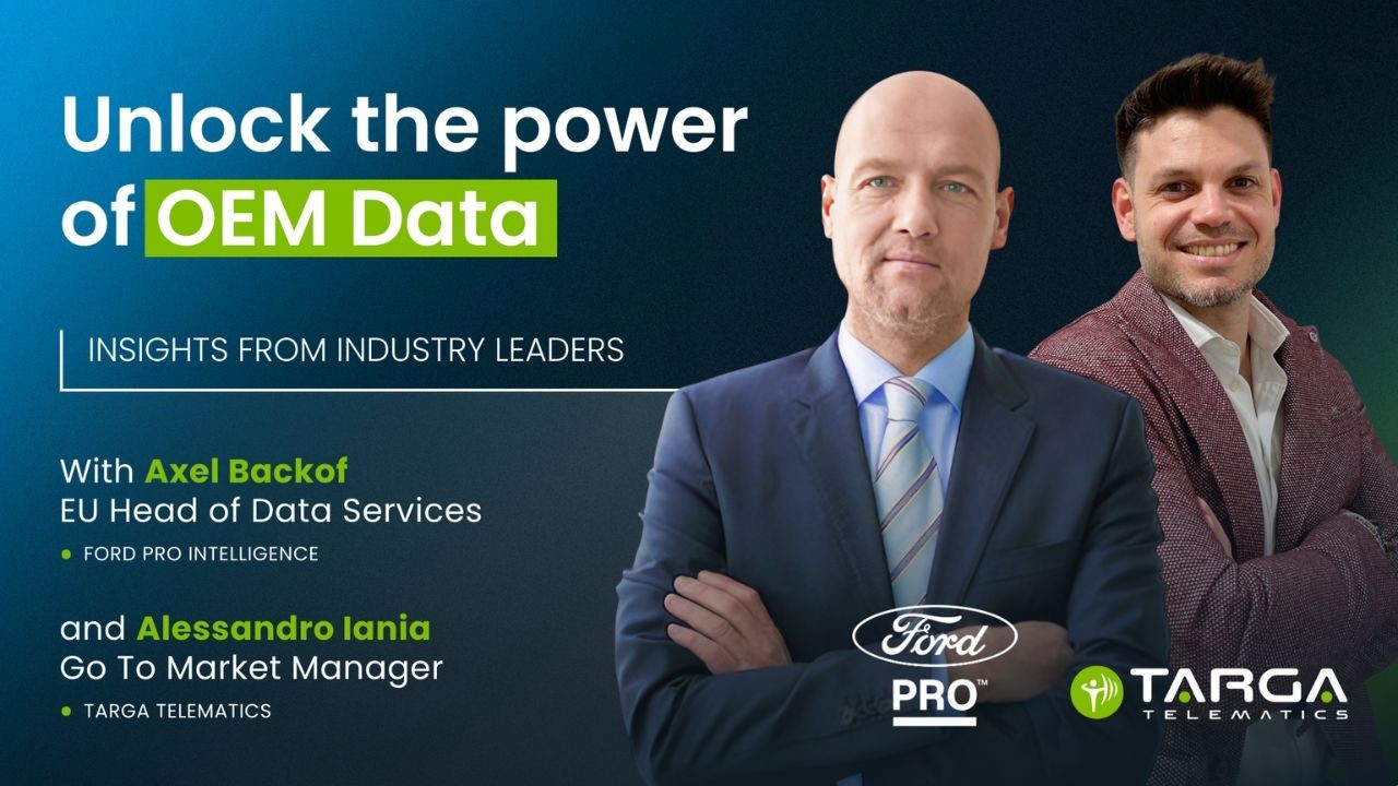 Ford PRO and Targa Telematics: a data-driven partnership for the future of fleets