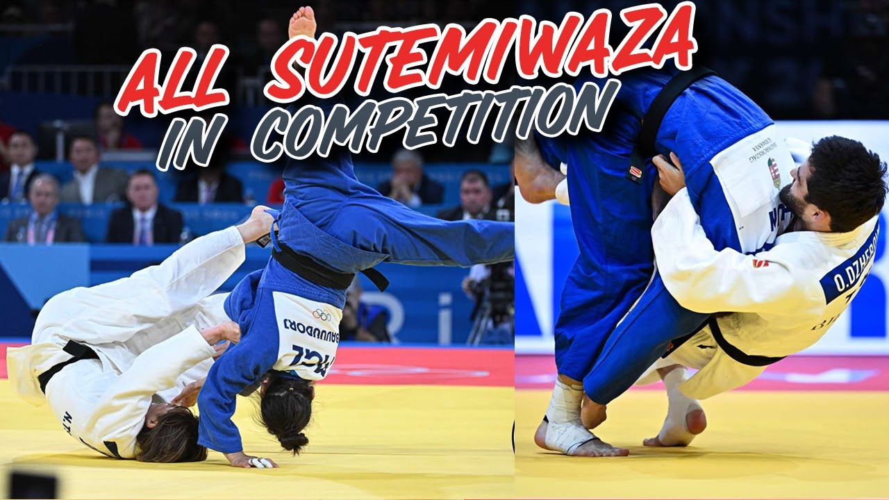 ALL SUTEMIWAZA judo techniques! Real example from IJF matches for all SUTEMIWAZA throws.