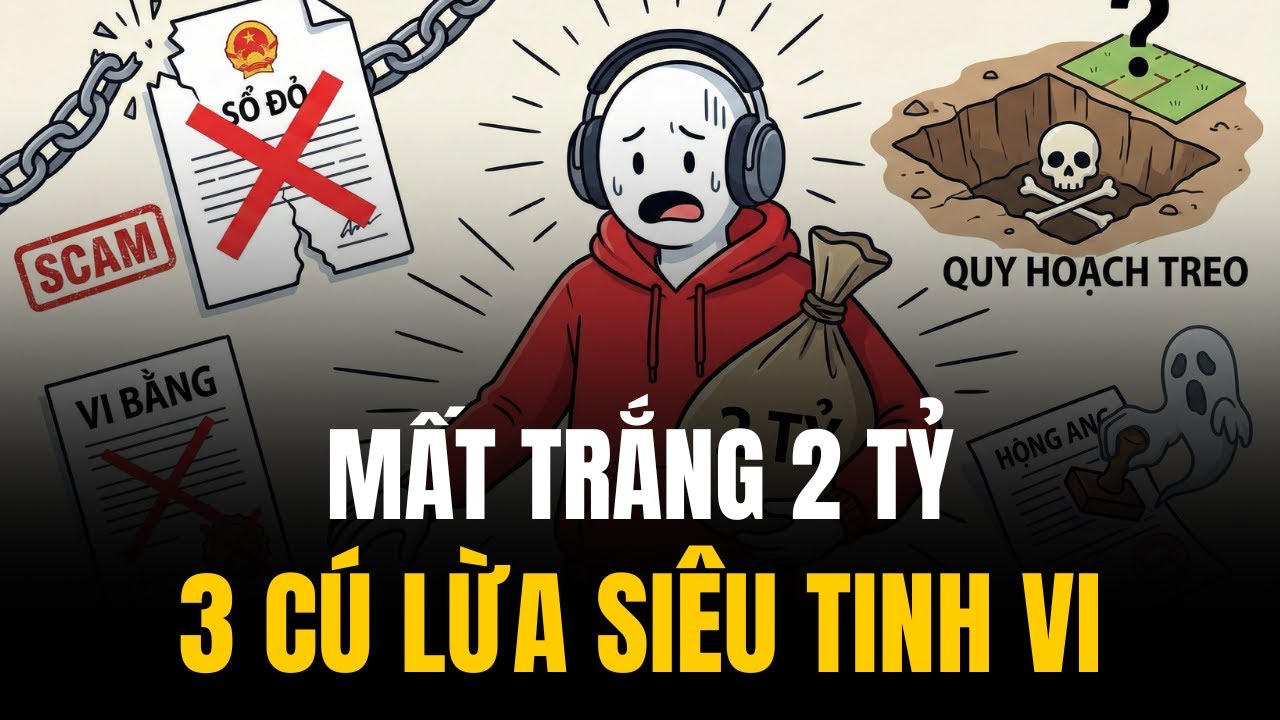 Cầm 2 TỶ Mua Đất: 3 CẠM BẪY 