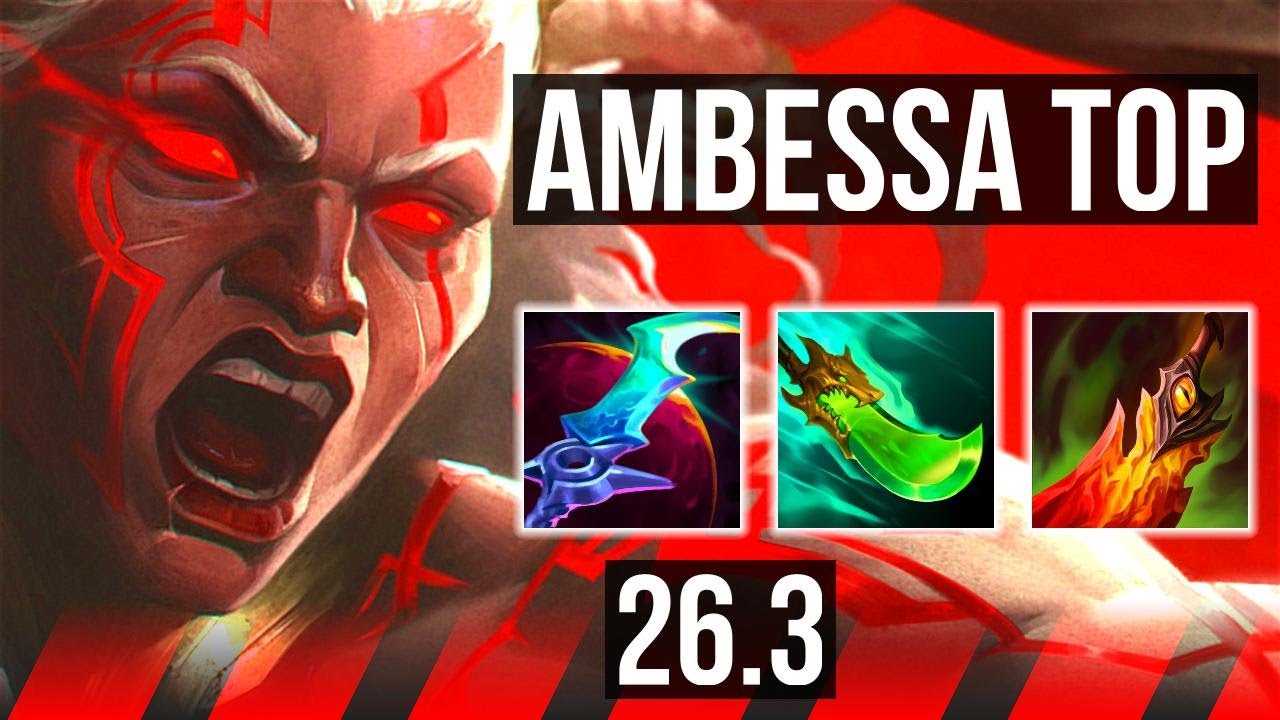 AMBESSA vs SETT (TOP) | EUW Diamond | 26.3