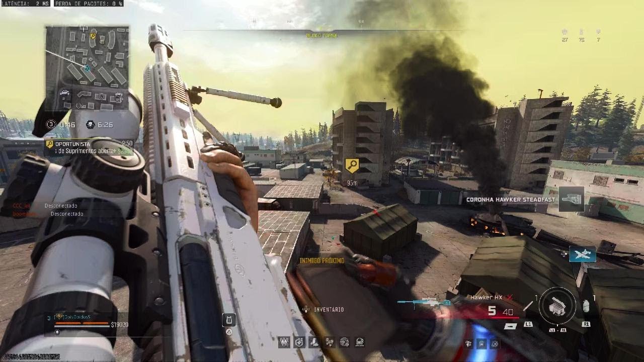 Call of Duty Warzone Verdansk - Sozinho contra squad