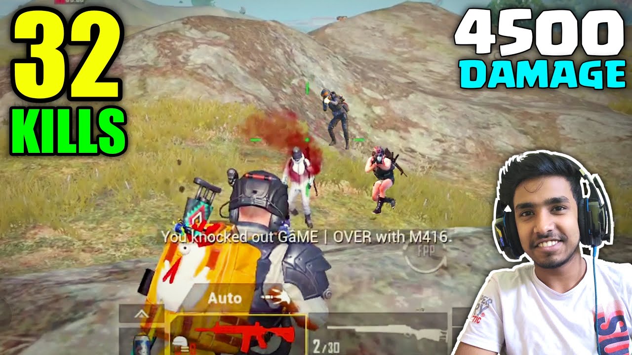 NO AMMO CAN I SURVIVE THIS ? | 32 KILLS SOLO VS SQUAD | PUBG MOBILE