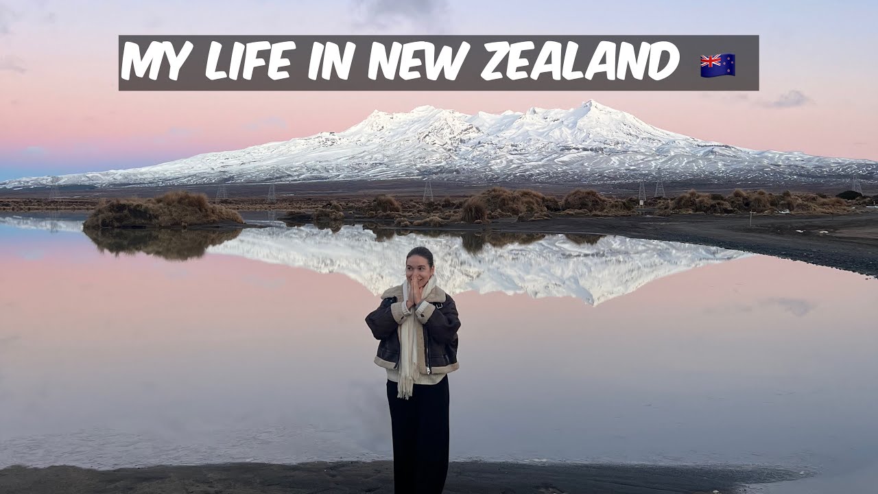 The Most Beautiful Views in New Zealand 🇳🇿😍 Mount Ruapehu & Blue Springs