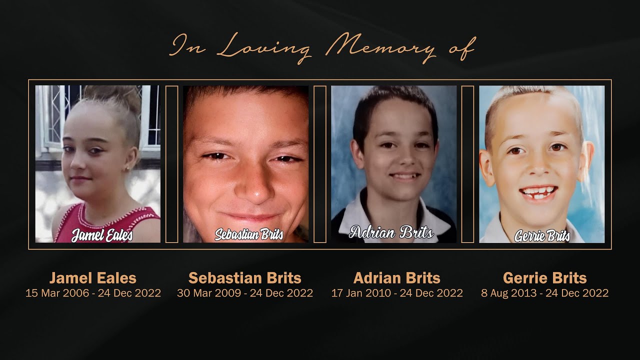 Funeral Service for Eales/Brits Siblings  |  5 January 2023 - 14:00 SAST