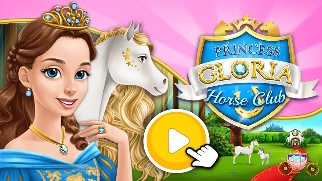 Princess Gloria Horse Club - Magic Pony Care & Royal Wedding - TutoTOONS Games for Kids