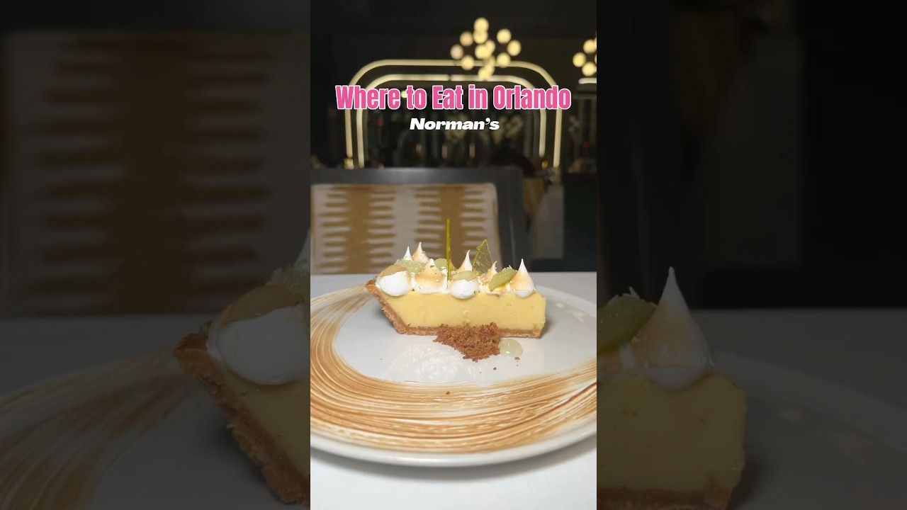 Orlando Magical Dining: Norman&rsquo;s ✨ #orlandofood #orlandofoodie