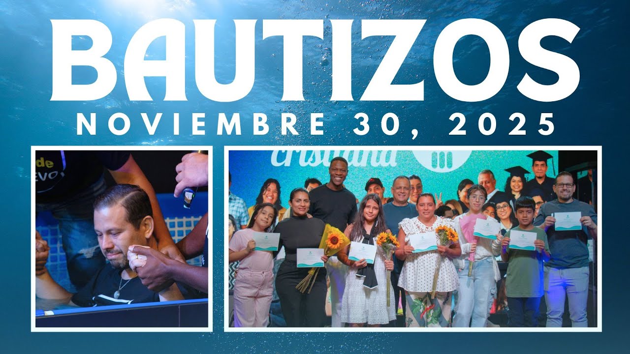 Bautizos - Noviembre 30, 2025