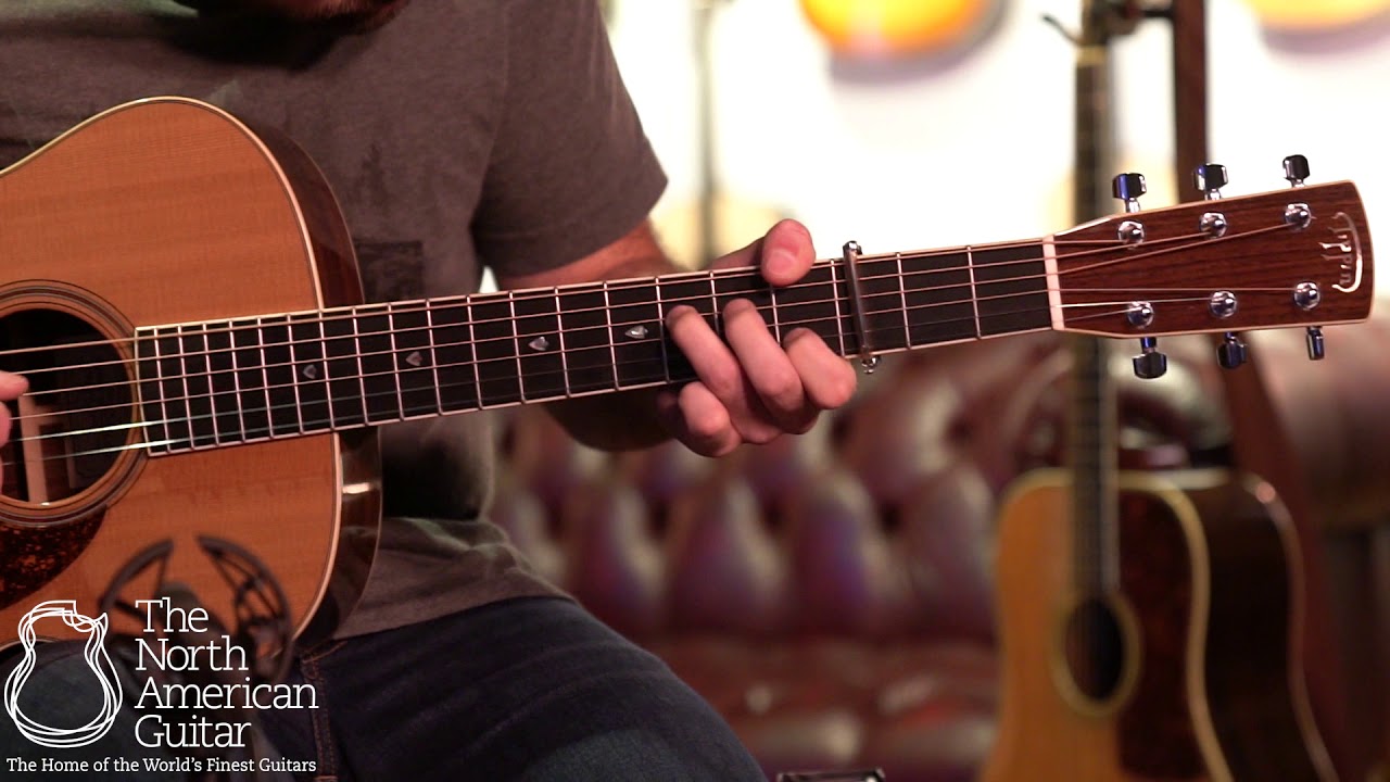 Tippin OM T Acoustic Guitar Played By Carl Miner