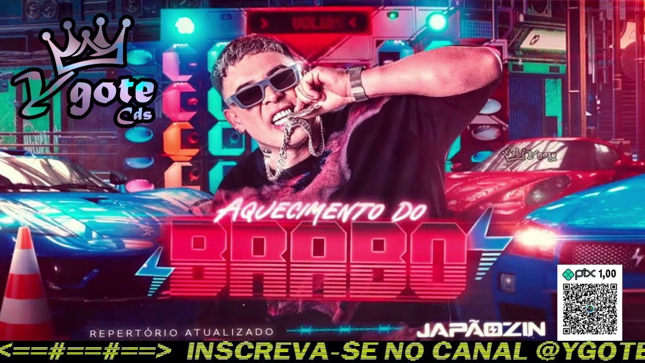 JAPÃOZIN - CD AQUECIMENTO DO BRABO VOL.1 - PISEIRO PRA PAREDÃO - MÚSICAS NOVAS