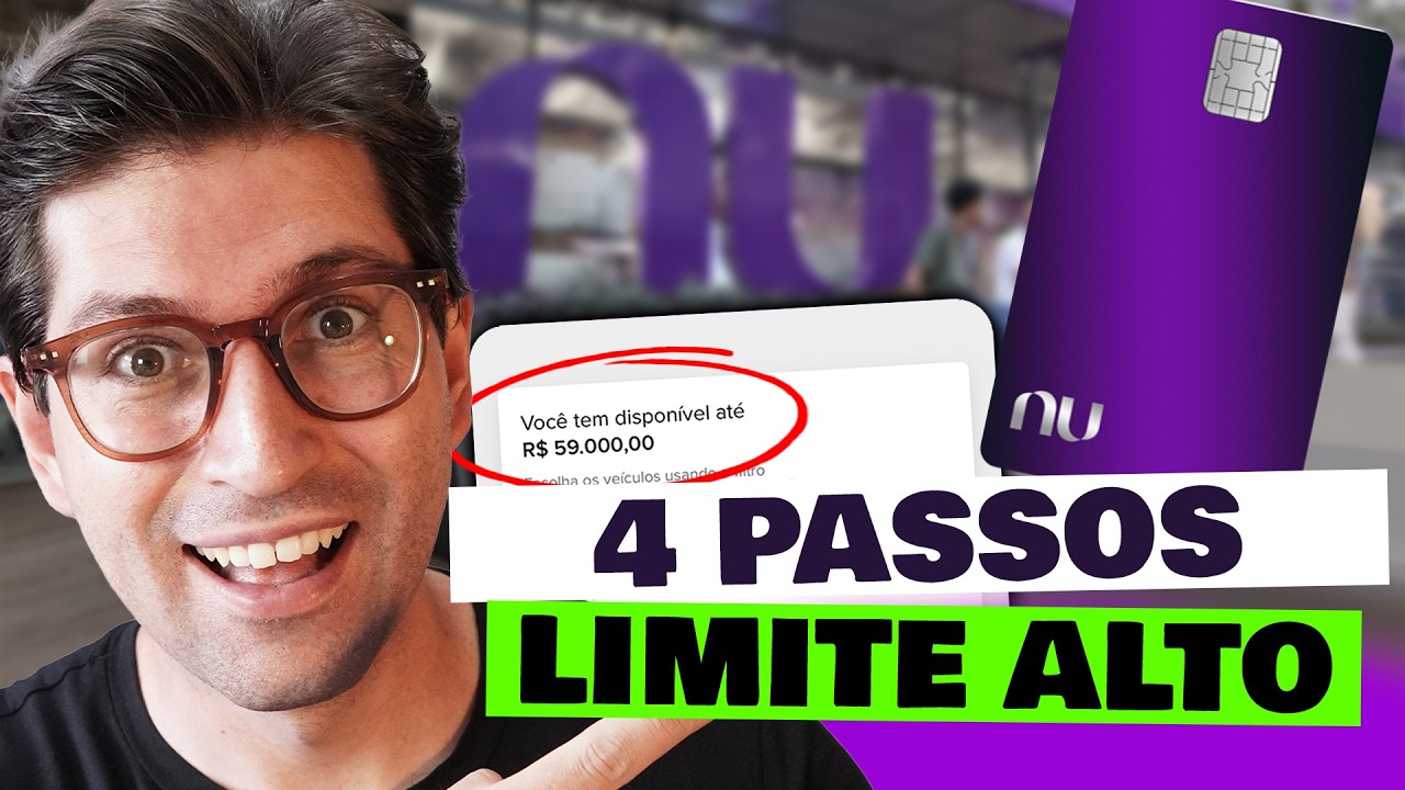 💜COMO AUMENTAR O LIMITE DO CART&Atilde;O DE CR&Eacute;DITO NUBANK