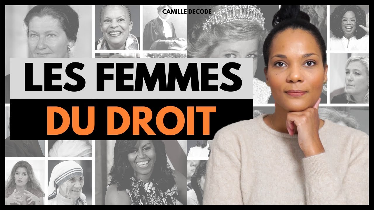 LES FEMMES DU DROIT : qui sont-elles ?! | @camilledecode  ​